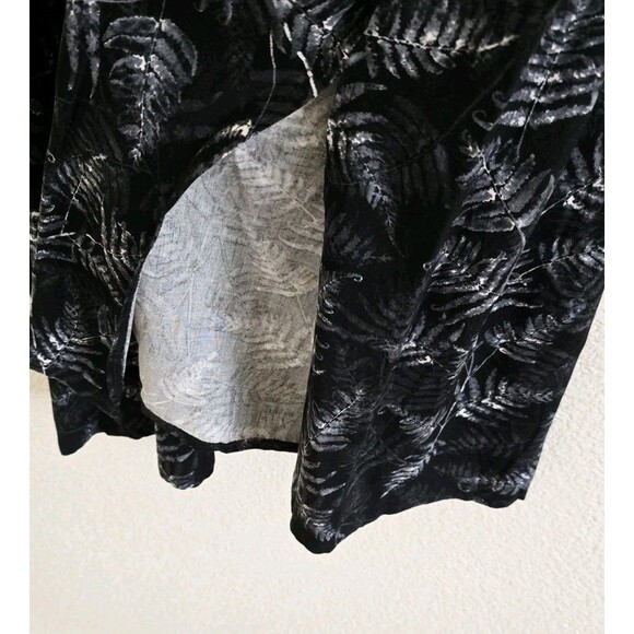 Disturbia Bracken Tie Waist Dress Mystic Dark Floral Button Up Witchy Goth Sz 2 - Picture 9 of 10